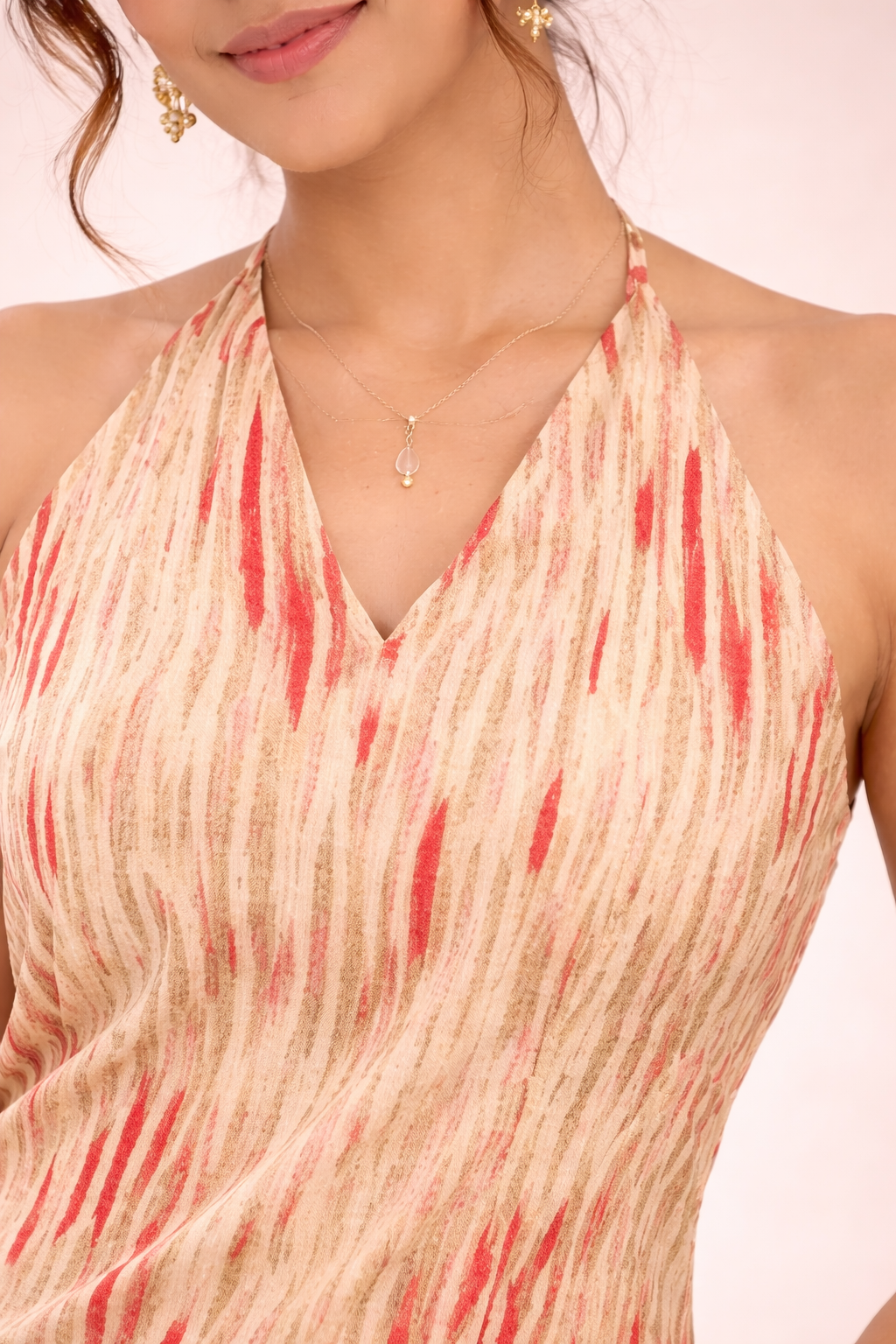 TIA Sunset Halter Kurti
