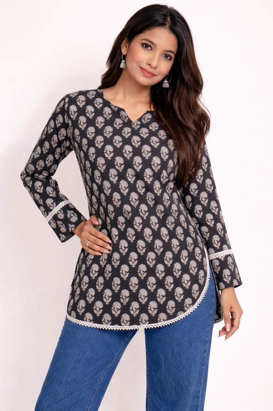 Baghi Handblock Print Kurti