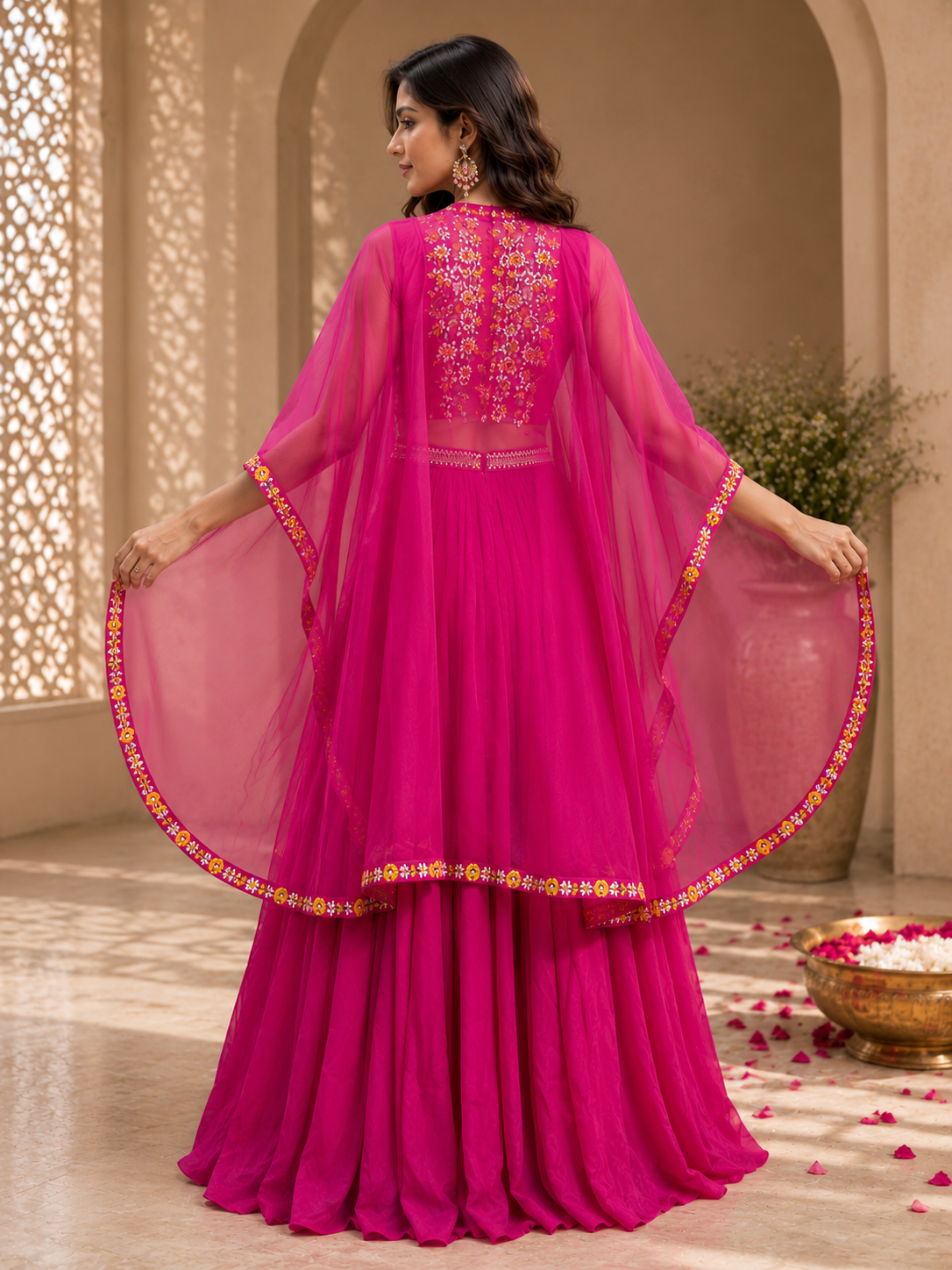 Rani Embroidered Drape Set