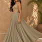 Sage Embroidered Drape Set