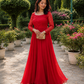 Ruby Red Flare Suit