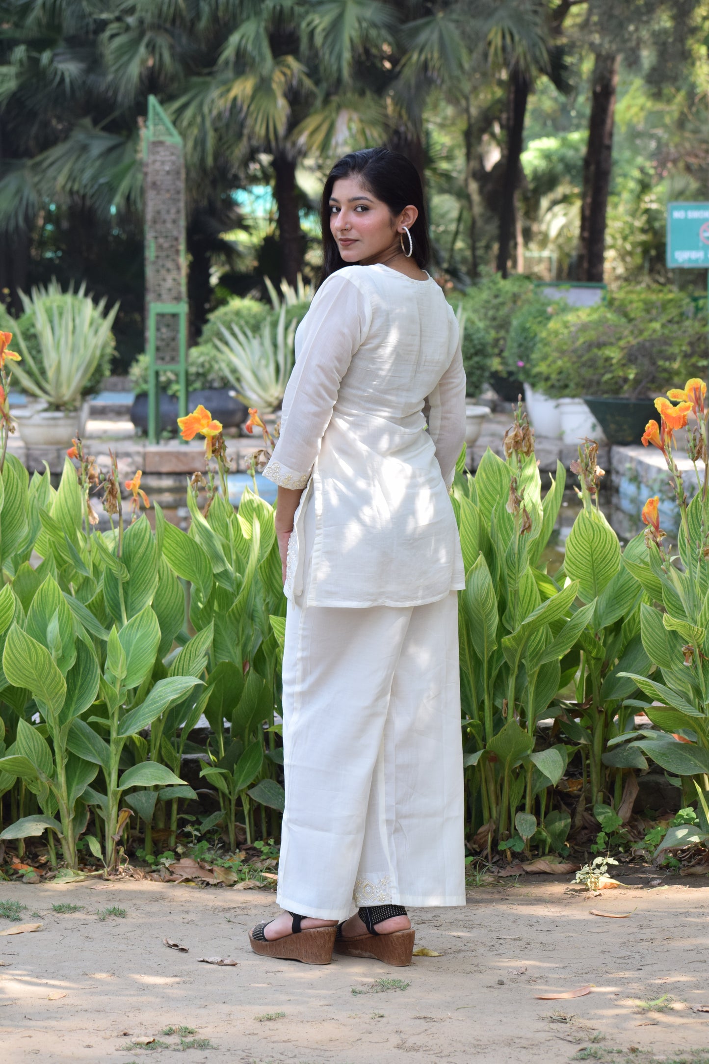 Pearl Embroidery Co-ord Set