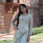 Mint Embroidery Shimmer Co-ord Set