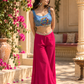 Denim Georgette Palazzo Set