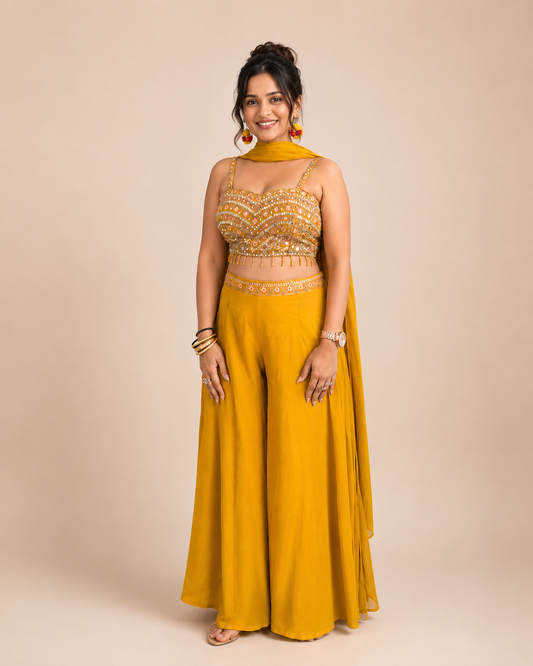 Saffron Shine Co-ord Set