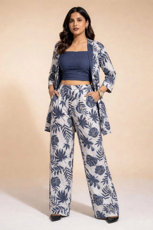 Midnight Palm Muse Co-ord Set