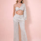 Moonlight Glam One-Shoulder Sequin Co-Ord Set