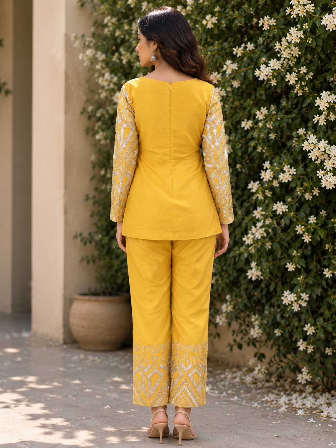 Festive Mustard Co-ord Set