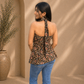 Masakali Backless Halter Floral Kurti