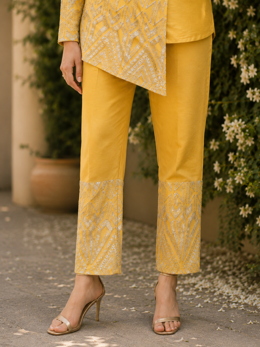 Festive Mustard Co-ord Set